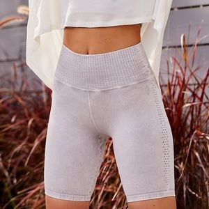 FREE PEOPLE Good Karma Biker Shorts